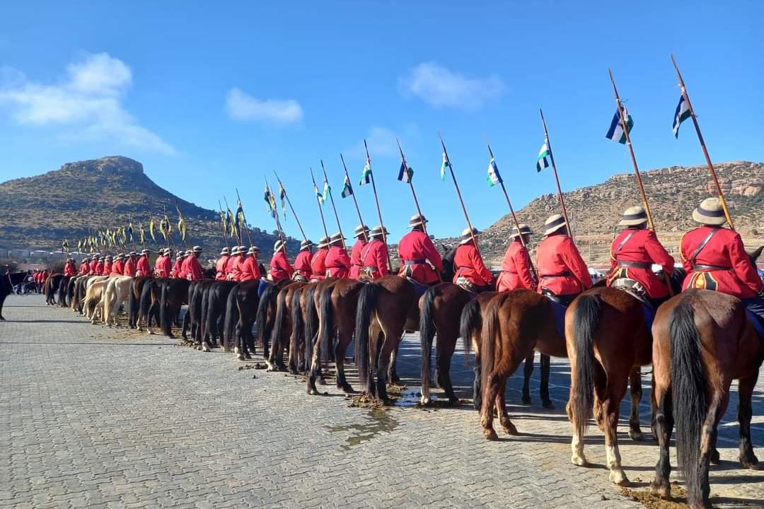LESOTHO CELEBRATES RECRUITS PASSOUT