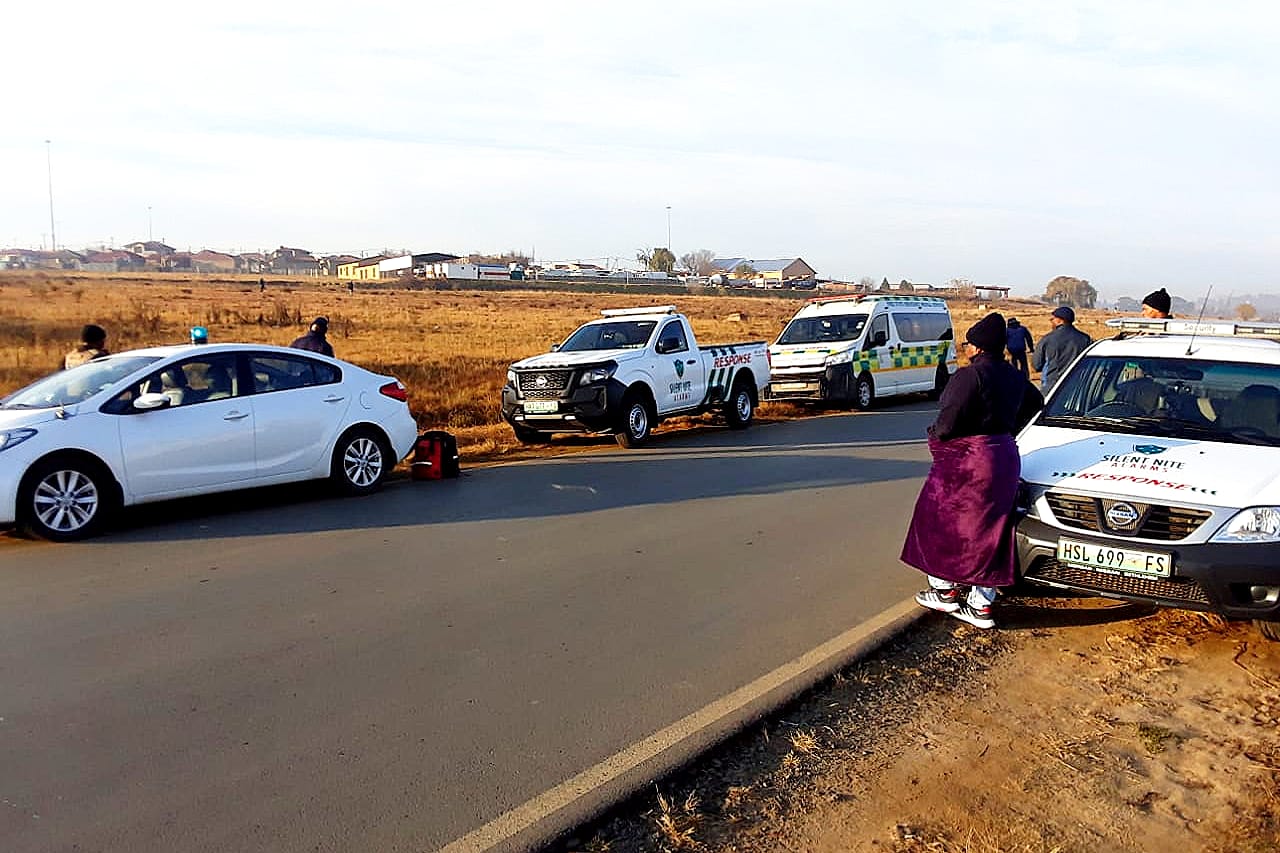 Woman found dead with a cut throat 